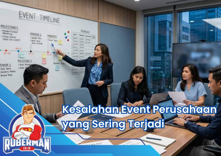 Kesalahan Event Perusahaan yang Sering Terjadi