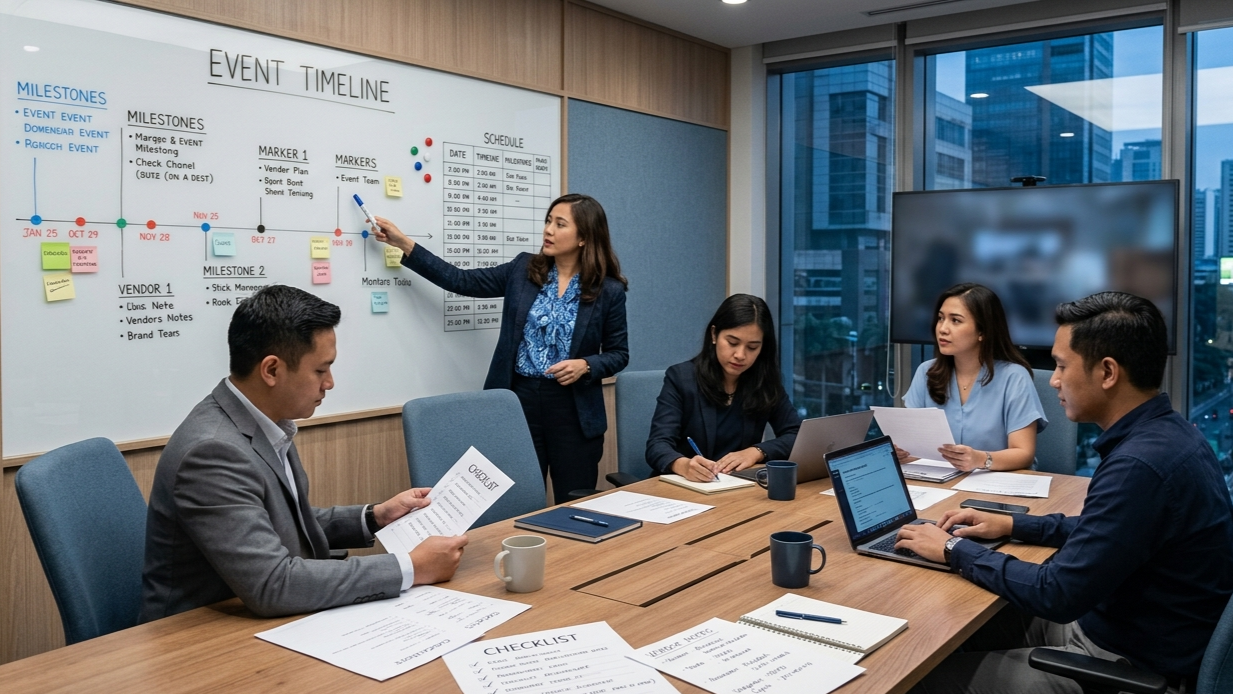 kesalahan event perusahaan