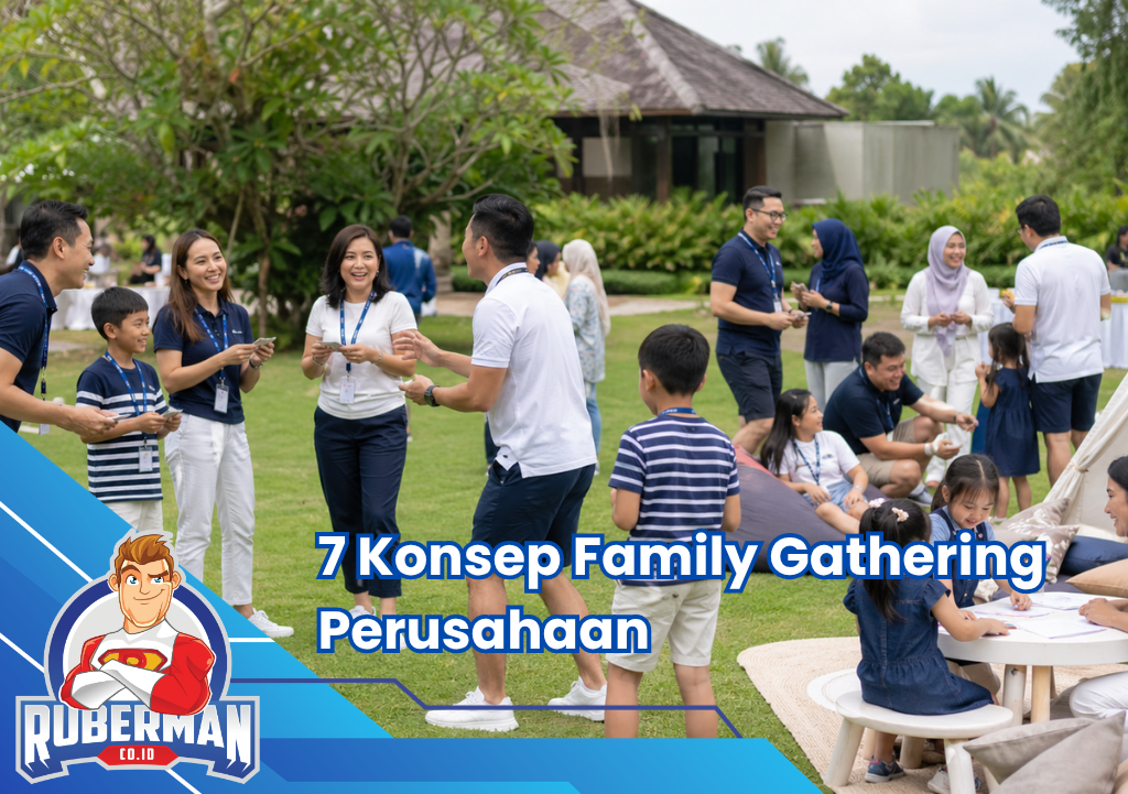 konsep family gathering perusahaan