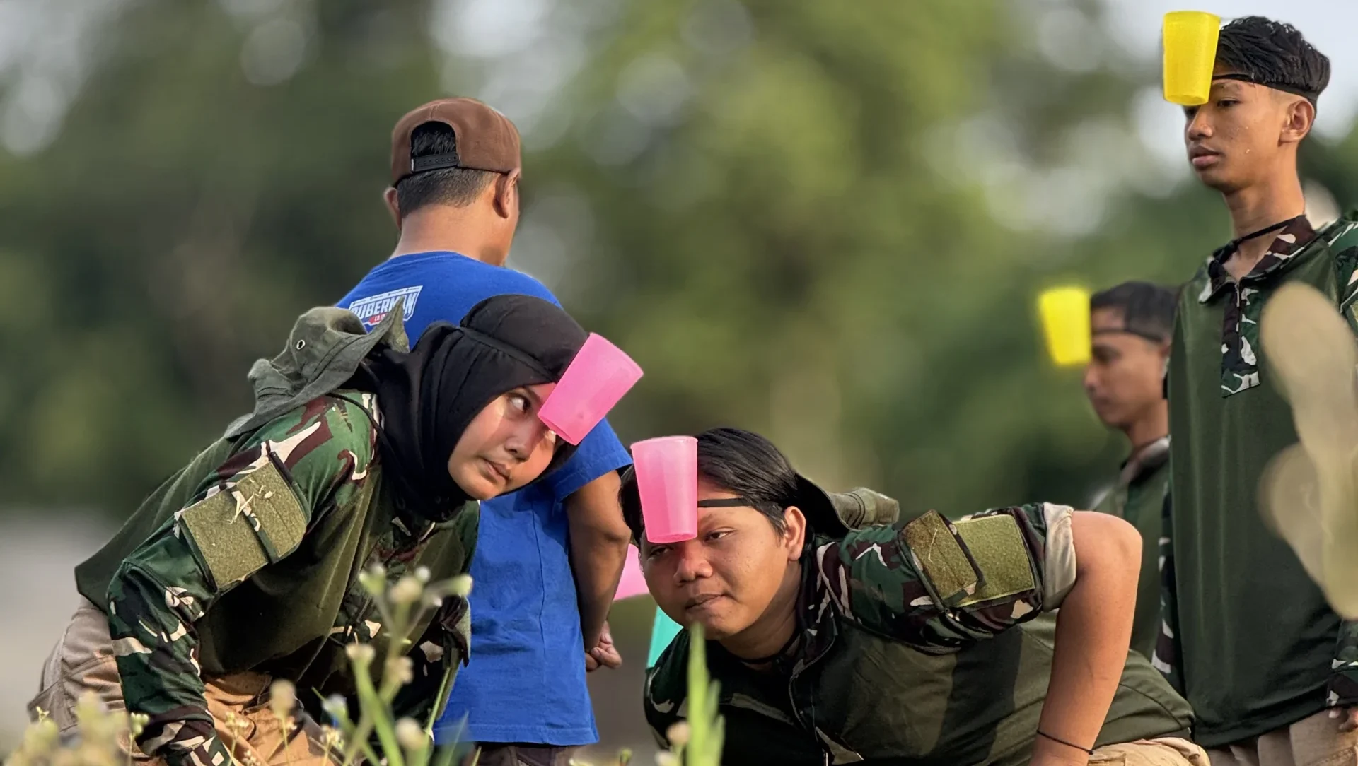 Event Kesbangpol - Bela Negara Kesbangpol 2026: Program Pembentukan Karakter dan Kepemimpinan di Camp Hulu Cai 3 Bela Negara Kesbangpol 2026 teamwork challenge