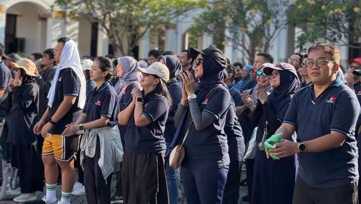 Team Building Cussons 2026 sesi refleksi peserta