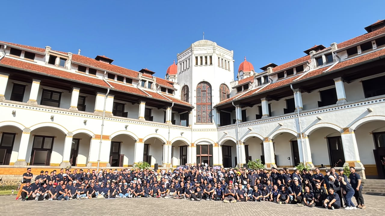 Team Building Cussons peserta dan panitia