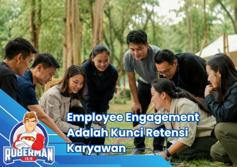 Featured Image employee engagement melalui aktivitas team building perusahaan