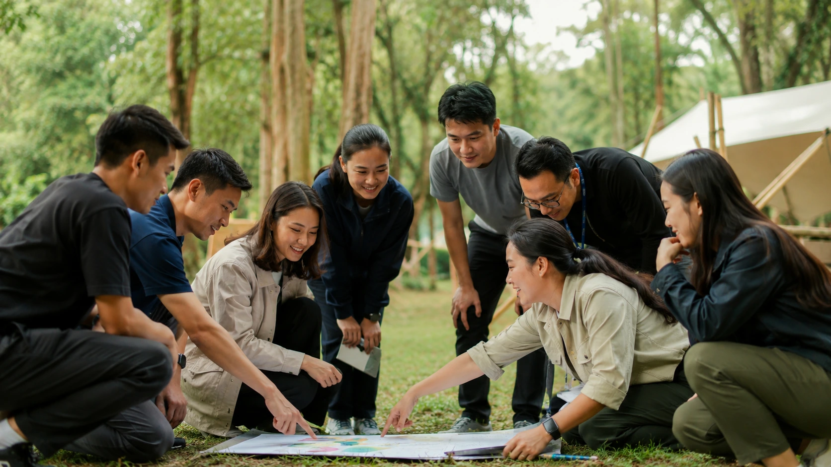 Employee Engagement Adalah Kunci Retensi Karyawan: 7 Strategi Praktis yang Sering Diabaikan Perusahaan 1 employee engagement melalui aktivitas team building perusahaan