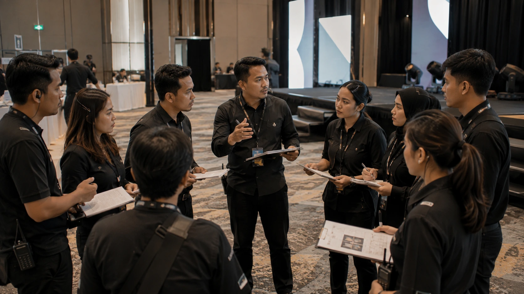 Event Crew: Cara Menentukan Tim yang Tepat untuk Acara Perusahaan 1 Event Crew Profesional untuk Acara Perusahaan