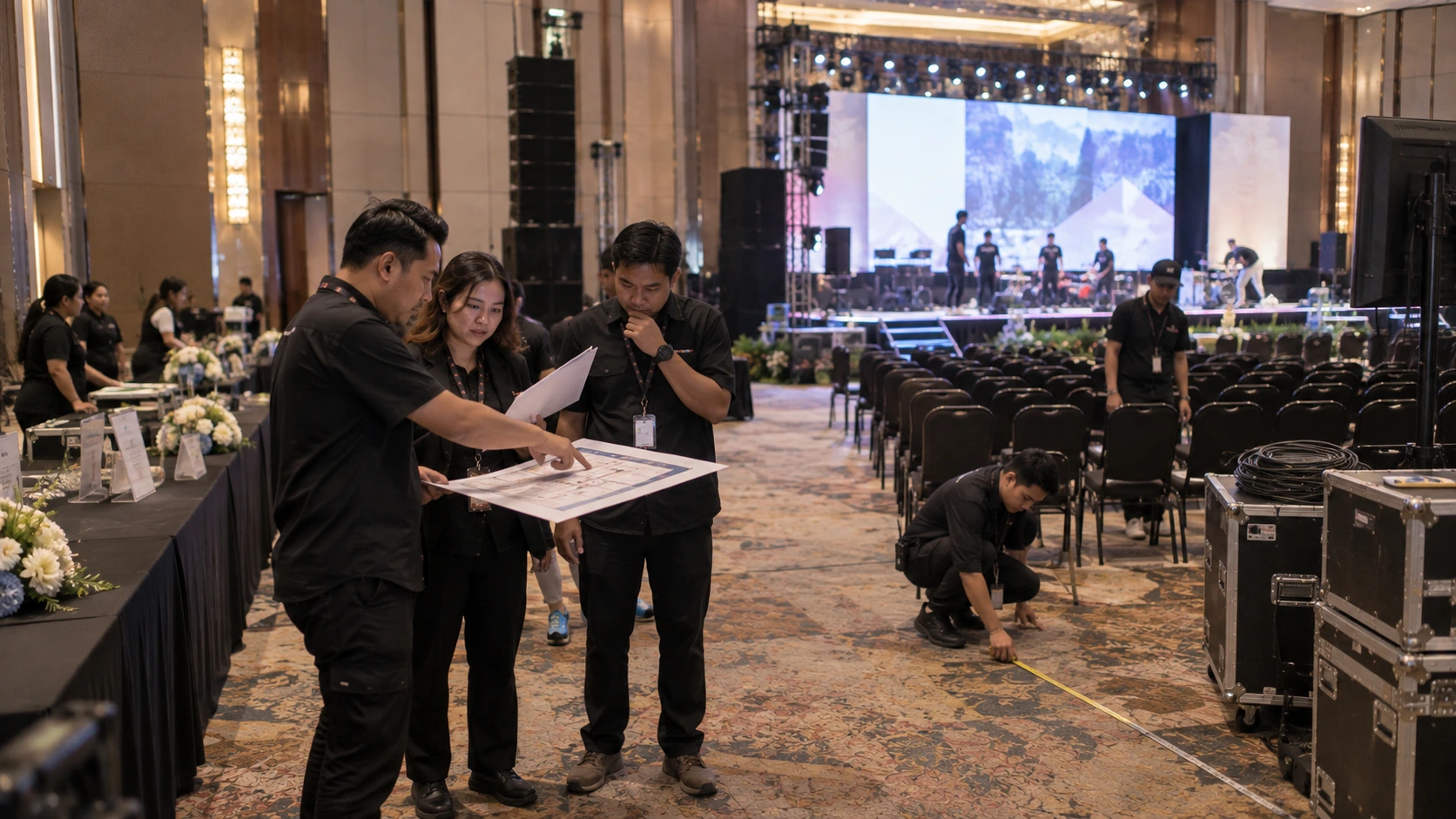 Event Floor Plan: Cara Menyusun Layout Acara Perusahaan agar Alur Peserta dan Operasional Lebih Efektif 1 Event Floor Plan untuk Layout Acara Perusahaan