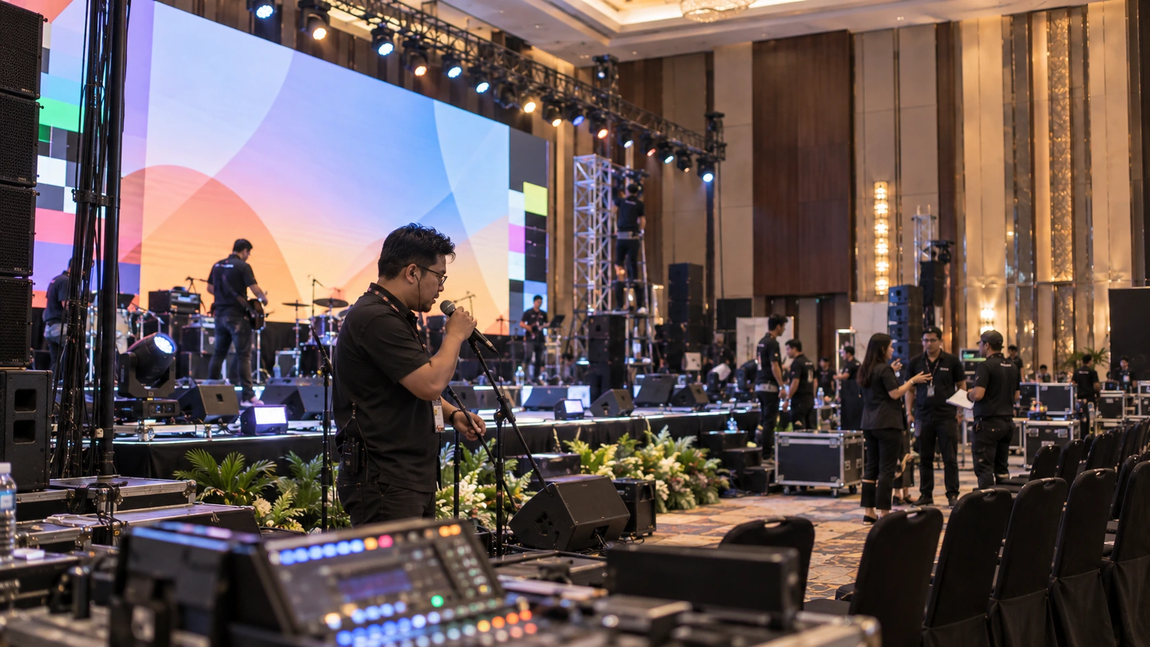 Event Technical Check: Cara Memastikan Peralatan Acara Siap Sebelum Hari-H 1 Event technical check untuk memastikan peralatan acara perusahaan siap