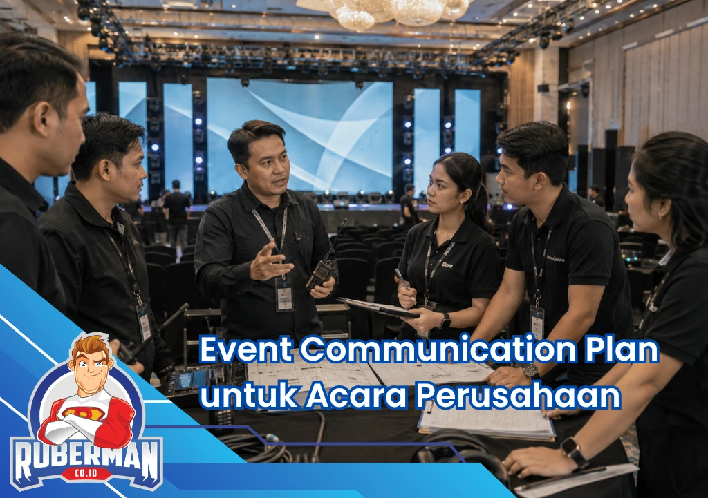 Event Communication Plan untuk Acara Perusahaan