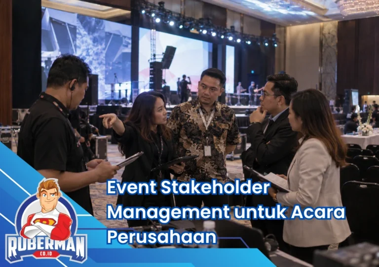 Event Stakeholder Management untuk Acara Perusahaan