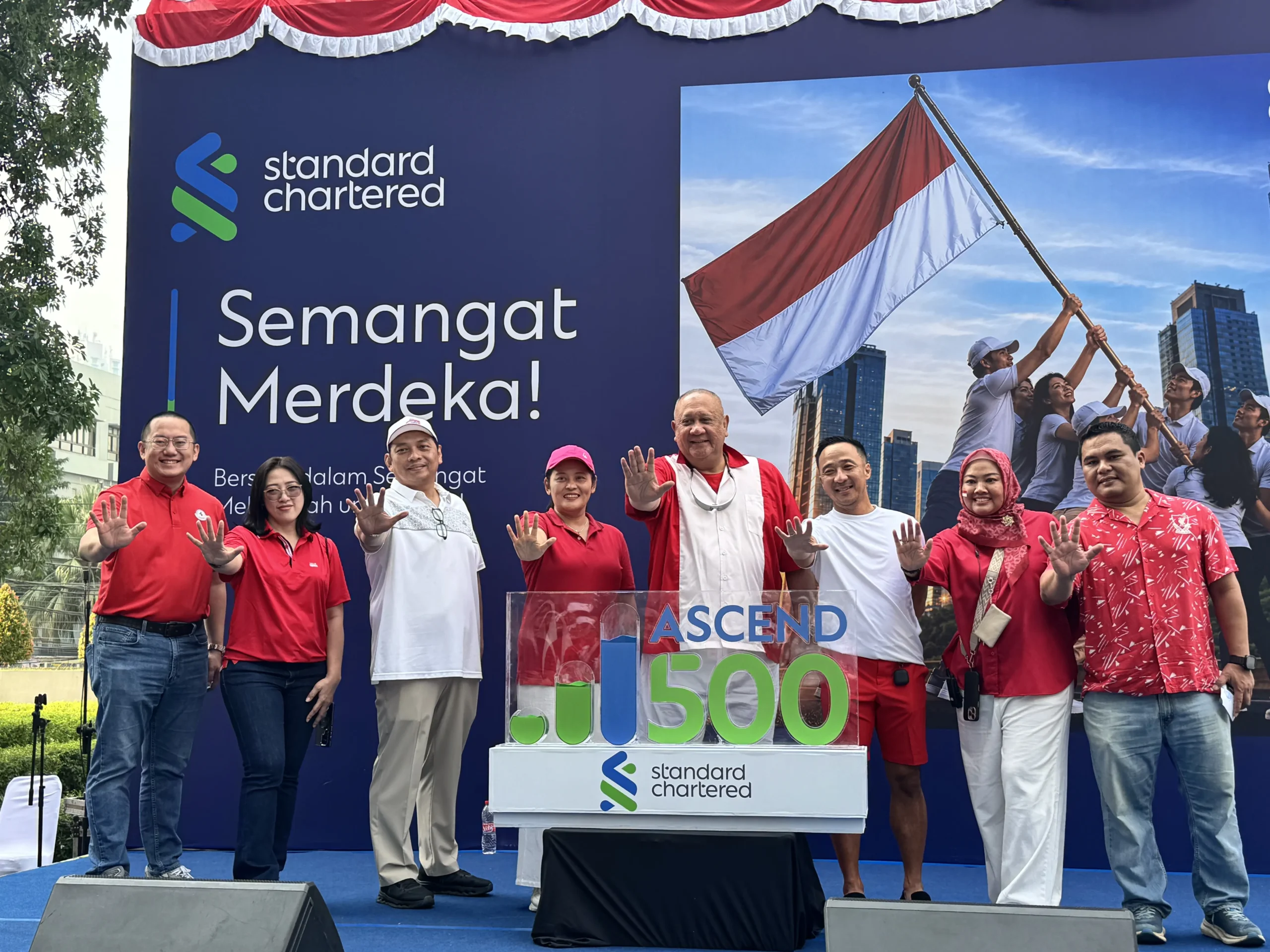 Dokumentasi akhir Team Building Standard Chartered 2026 di WTC 2 Jakarta