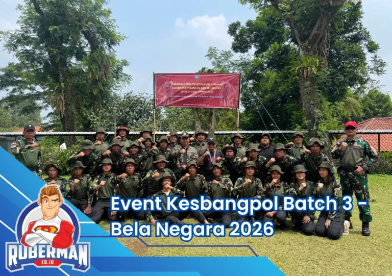 Event Kesbangpol – Bela Negara Kesbangpol Batch 3 2026 di Villa Bukit Pinus