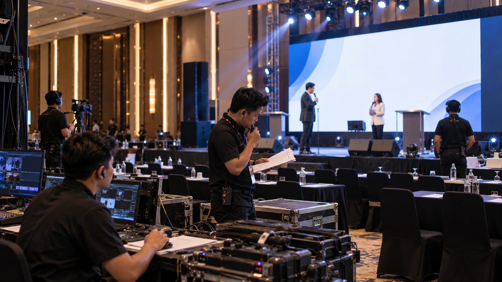 Event Rehearsal Management Sebelum Acara Perusahaan
