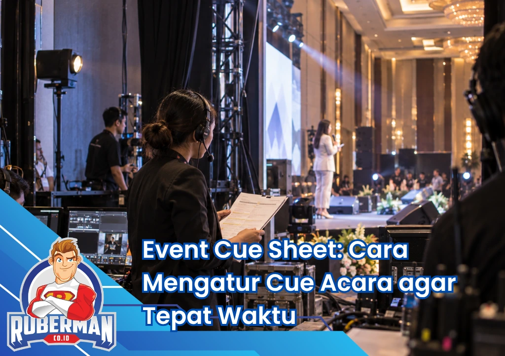 Event Cue Sheet untuk Acara Perusahaan